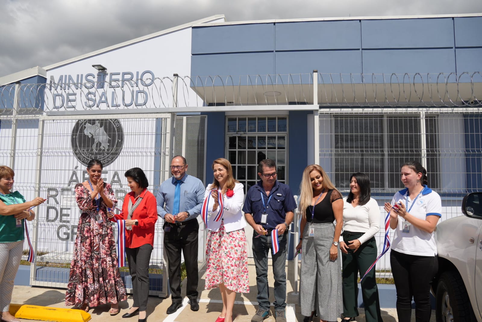 Ministerio de Salud inaugura área rectora en Grecia Ministerio de Salud inaugura área rectora en Grecia