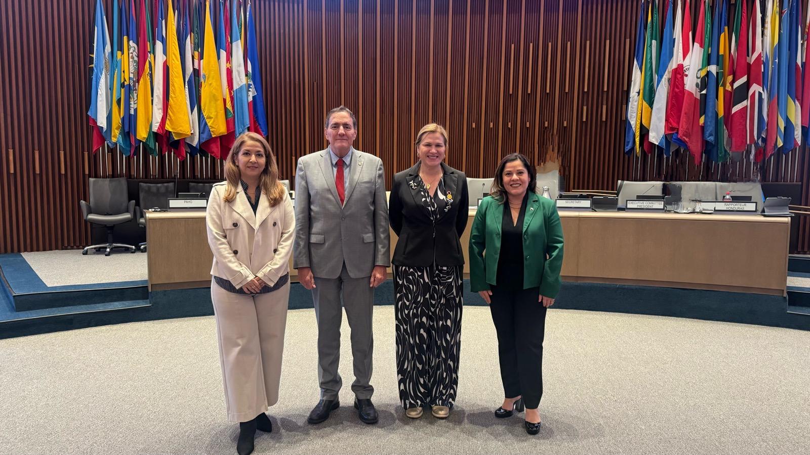 Culmina participación de la ministra de Salud en la 76ª Sesión del Comité Regional de la OMS Culmina participación de la ministra de Salud en la 76ª Sesión del Comité Regional de la OMS