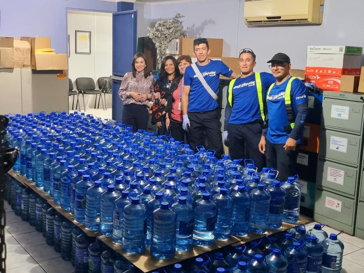 Áreas rectoras entregarán agua embotellada a población vulnerable afectada
