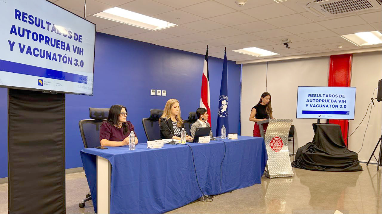 Ministerio de Salud presenta resultados de las autopruebas de VIH